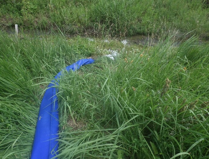 ポンプ訓練の様子の写真5