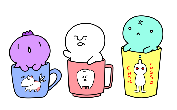 イラスト:ひのった、こべりー、うんちゃん