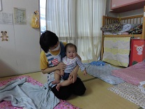 写真：0歳児
