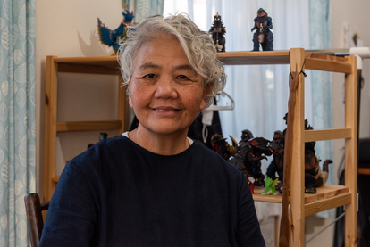 写真:里親のアップ