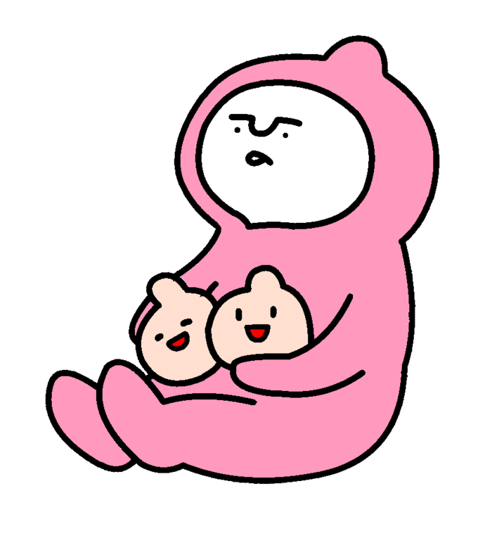 イラスト:乳ピンク
