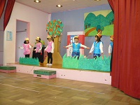 3歳児こあら組の表現あそび後半の写真