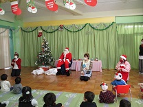 写真：キャンドルサービス