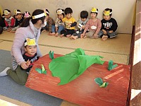 おおきなかぶの劇の写真