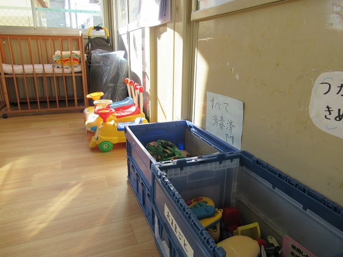 写真:保育室の様子