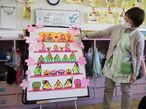 写真：ひなまつり誕生会