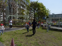 迫りくるハンターの写真