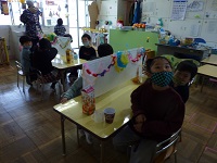 食事の風景の写真