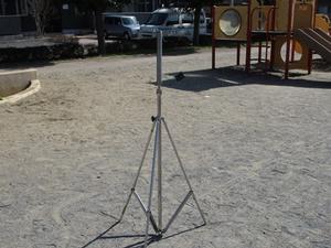 写真:ねんも公園での測定の様子