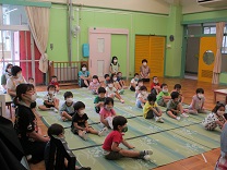 写真：子ども達