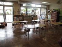 4歳児きりん組の保育室の写真