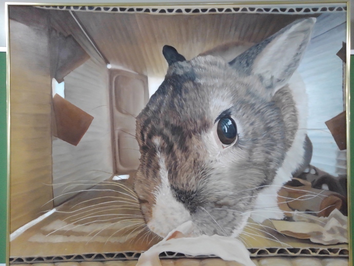 写真:門馬彩華さんの作品「夢中」