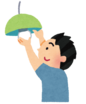イラスト:電球交換