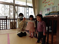 写真:りすぐみの誕生児の様子