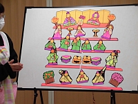 写真:先生たちの出し物パネルシアター