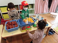 写真:ハンバーガー屋さんの様子