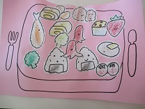 写真：3歳の遠足の絵