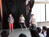 写真:幼児クラス誕生児の紹介