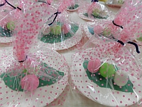 写真:らいおんぐみのお店のお団子