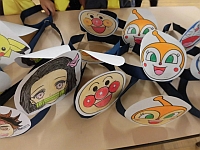 写真:お面屋さんのお面