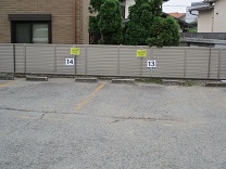 写真：借り上げ駐車場