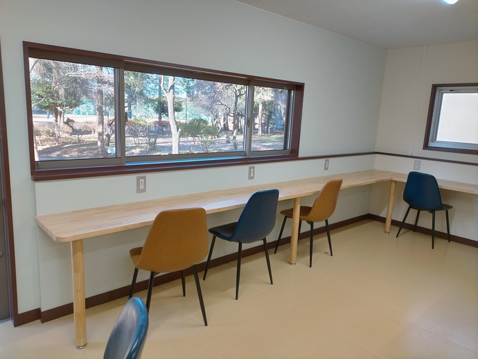 施設の写真:テレワーク、自習スペース