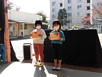 写真:誕生児紹介の様子