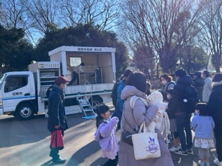 写真:起震車の様子
