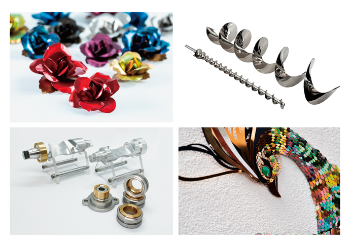 写真:株式会社ミューテック35 加工製品