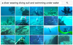 システム上で検索した写真