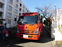 写真:消防車
