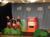 写真:ぽんたが登場したところ