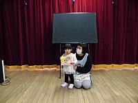 写真:1歳児の誕生児紹介