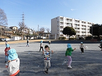 写真:たこあげの様子