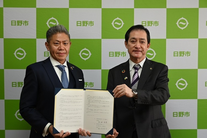 写真:佐川急便株式会社協定締結式