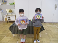 5歳児クラスの誕生児です。