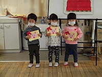 写真:誕生児紹介の様子