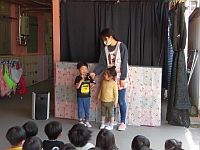 写真:幼児クラスの誕生児紹介