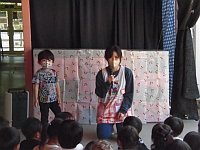 写真:らいおんぐみ新入児紹介