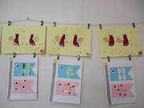 写真：1歳児のこいのぼり