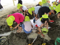 どろこんこ遊びの様子