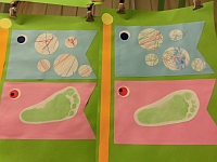 写真:2歳児の作品