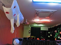 写真:お化け屋敷の中の様子