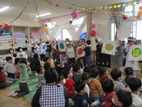 卒園制作の看板の写真