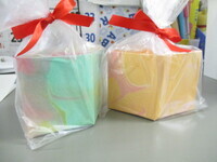 鉛筆立てのプレゼントの写真