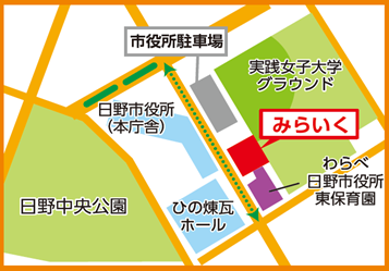 みらいく地図