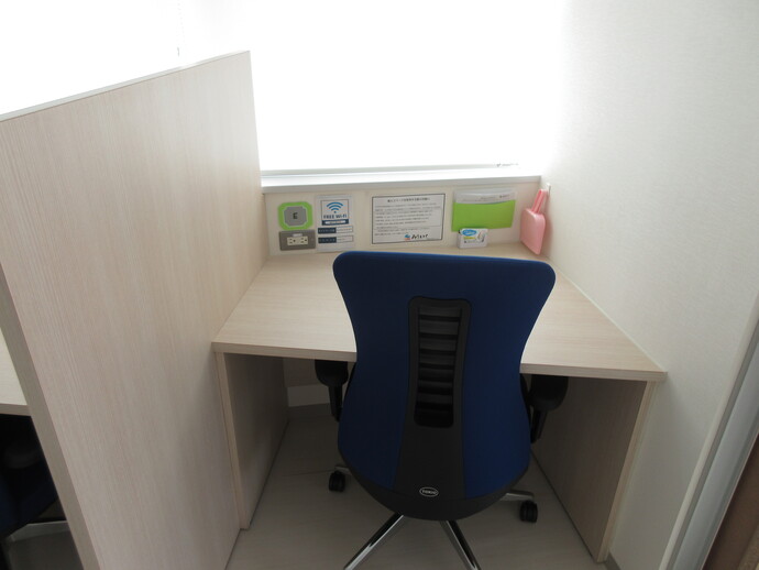 写真:個別スペース