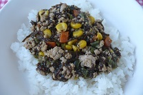 写真：もずく丼