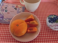 写真:柿のおやつ