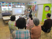 救命講習の様子の写真